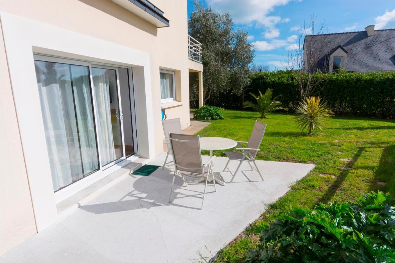 Lomener - La Goelette - 1 Appartement Avec 2 Chambres Et 2 Studios A 450M De La Plage Ploemeur Dış mekan fotoğraf